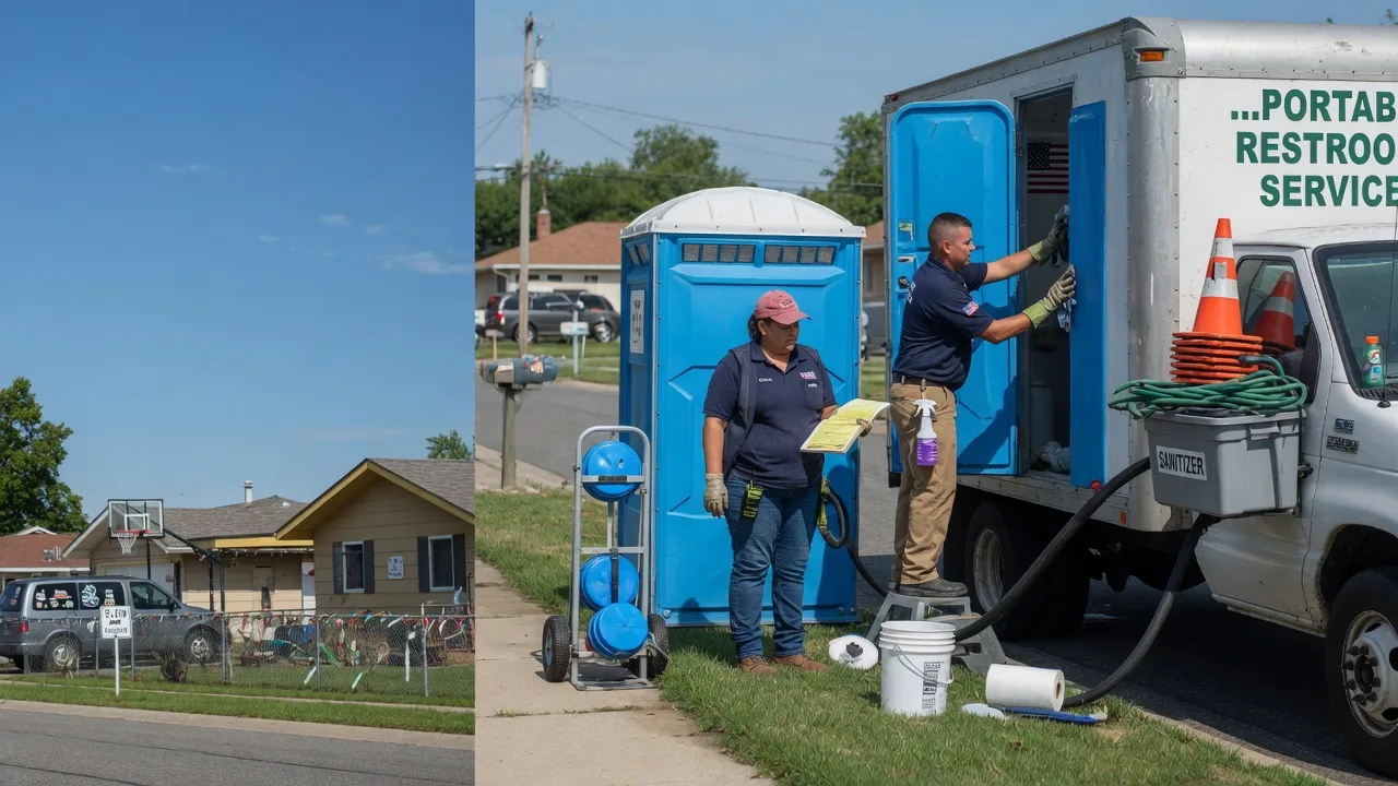 Portable Toilet Rental in Spring Hill, KS near me